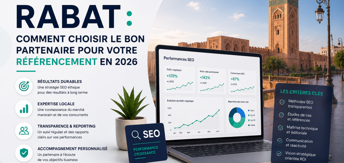 Agence SEO Rabat en 2026