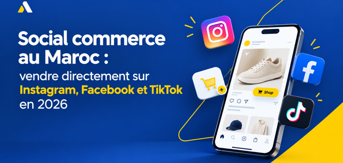 Social commerce au Maroc : vendre directement sur Instagram, Facebook et TikTok en 2026
