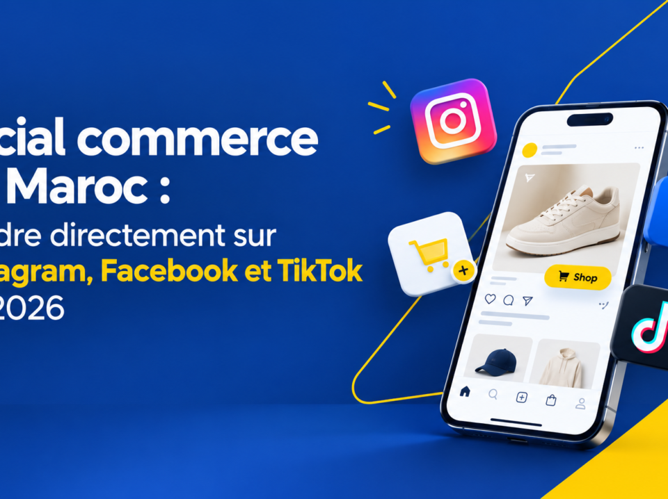 Social commerce au Maroc : vendre directement sur Instagram, Facebook et TikTok en 2026